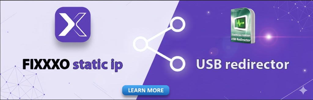 Remote USB Access with FIXXXO Static IP